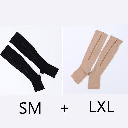 Stretch Silk Compression Socks – Breathable Shaping Support for Everyday Comfort