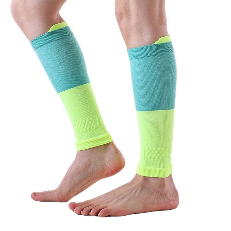 Sports Color Matching Compression Calf Socks
