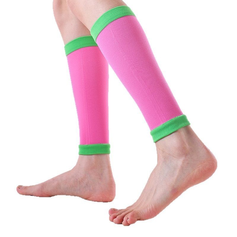 Sports Color Matching Compression Calf Socks