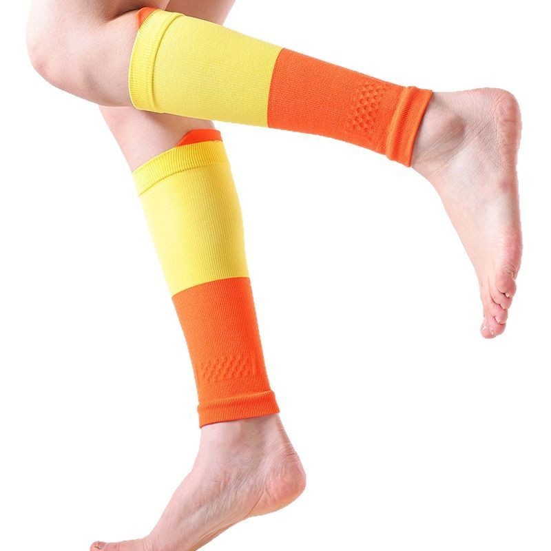 Sports Color Matching Compression Calf Socks