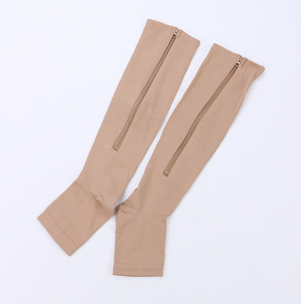 Stretch Silk Compression Socks – Breathable Shaping Support for Everyday Comfort