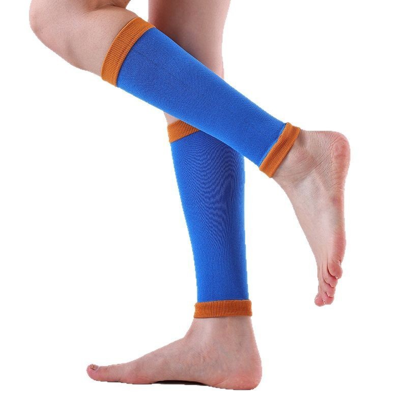 Sports Color Matching Compression Calf Socks