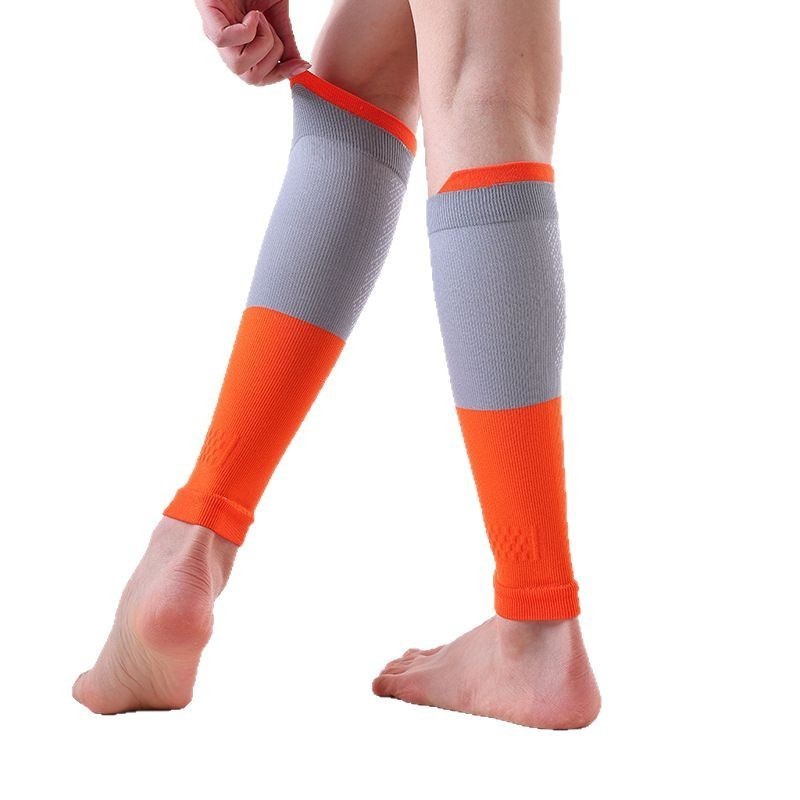 Sports Color Matching Compression Calf Socks