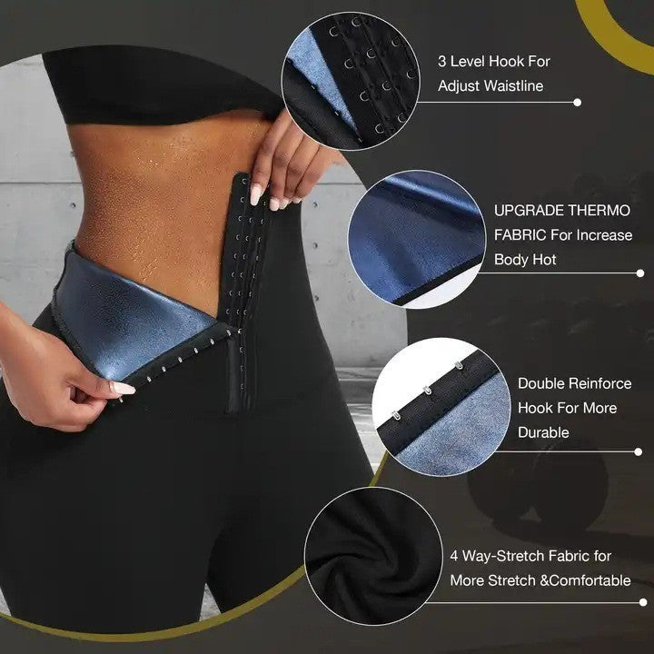 Women’s High-Waisted Compression Pants – Tummy Control & Waist Support with Shaping Fit