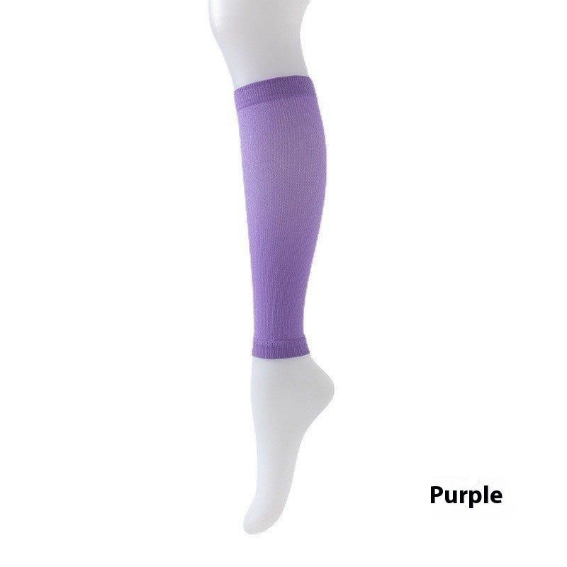 Sports Color Matching Compression Calf Socks