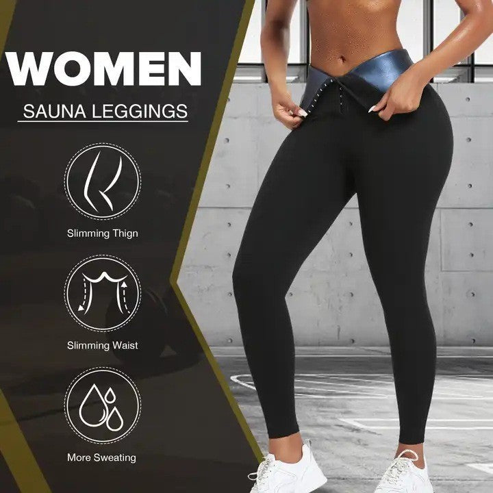 Women’s High-Waisted Compression Pants – Tummy Control & Waist Support with Shaping Fit