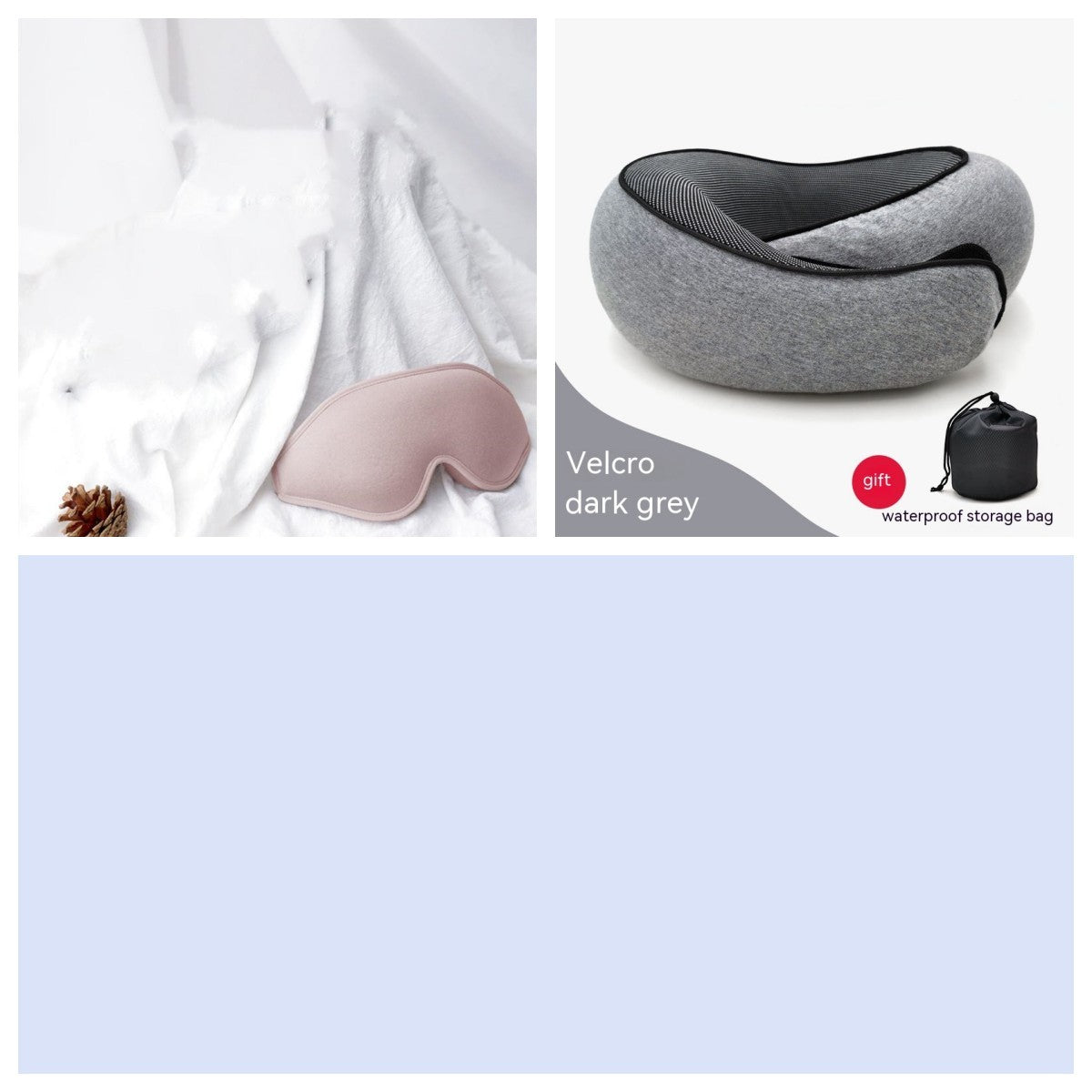 3D Contoured Sleep Eye Mask – Light-Blocking Comfort for Deep, Restful Sleep
