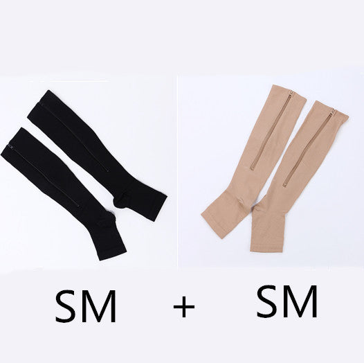 Stretch Silk Compression Socks – Breathable Shaping Support for Everyday Comfort
