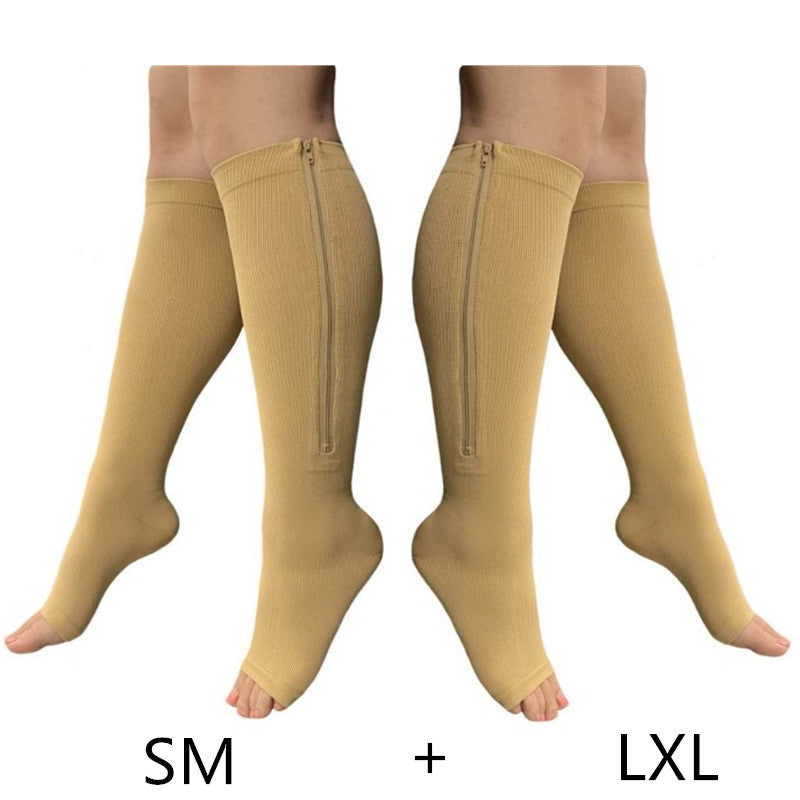 Stretch Silk Compression Socks – Breathable Shaping Support for Everyday Comfort