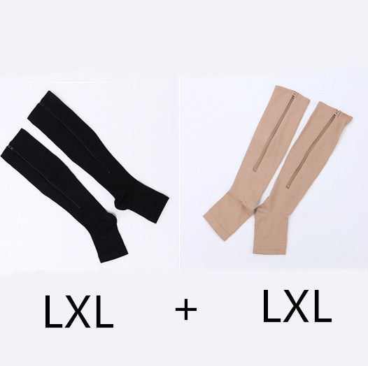 Stretch Silk Compression Socks – Breathable Shaping Support for Everyday Comfort