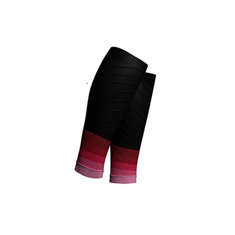 Sports Color Matching Compression Calf Socks