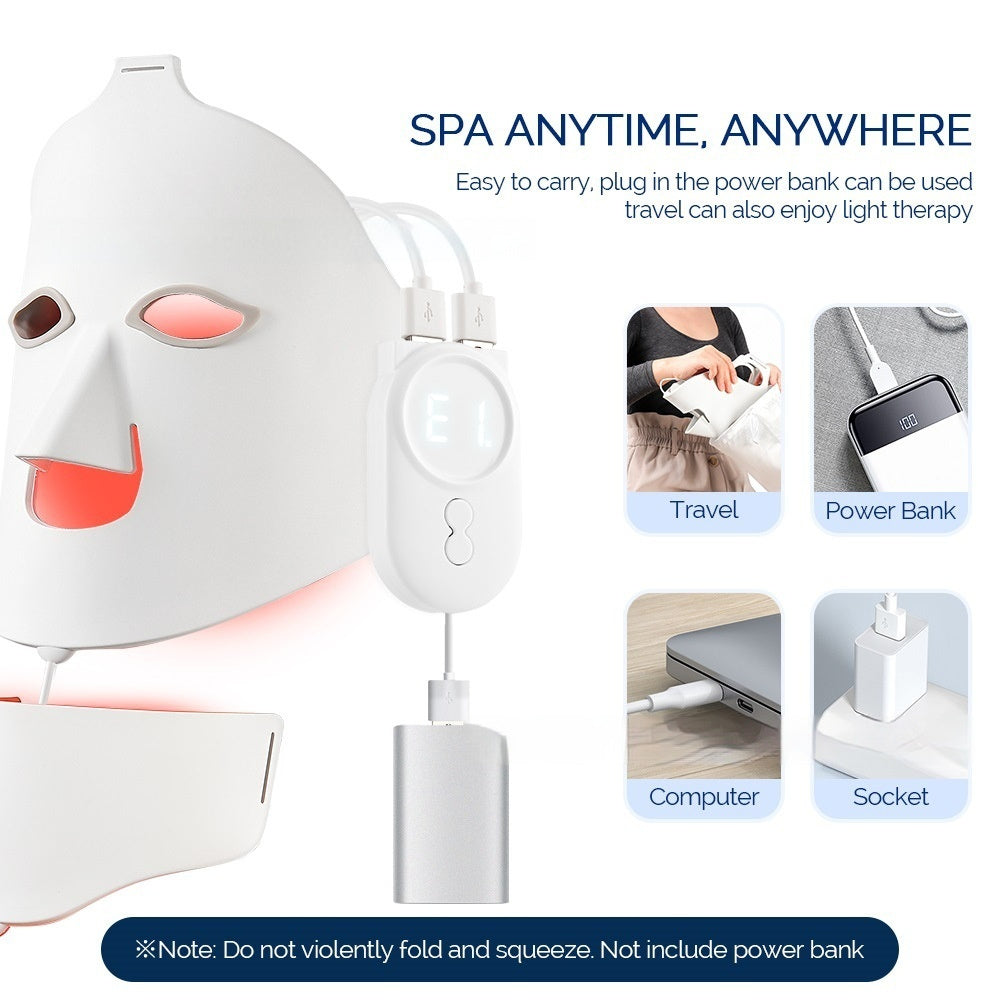 Beauty Silicone Mask - Led Phototherapy Skin Rejuvenation