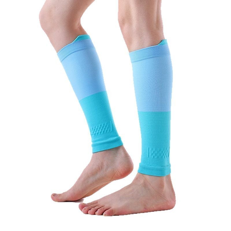 Sports Color Matching Compression Calf Socks