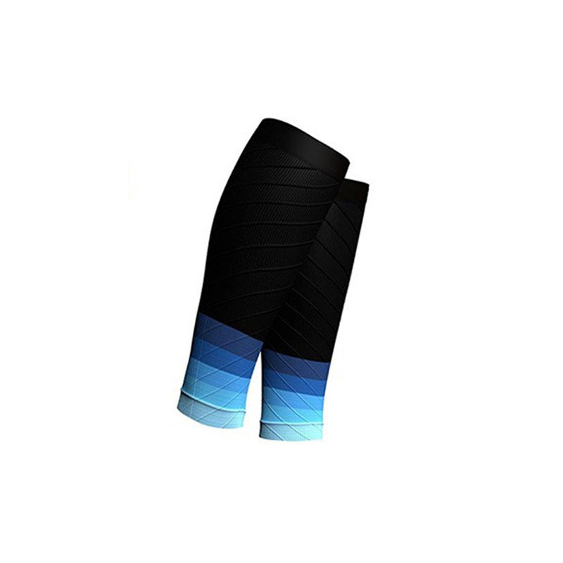 Sports Color Matching Compression Calf Socks
