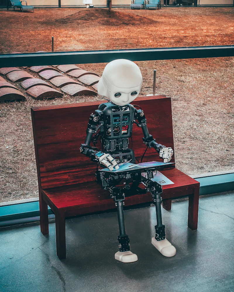Representação de linha de paletização automatizada em um centro de distribuição